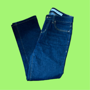 Women’s DKNY dark blue crop jeans